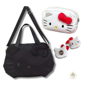 Bolsa de Viagem Hello Kitty Premium - 3 em 1