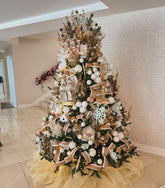 Árvore de Natal Decorada 360º Brown - 1,90 Metros